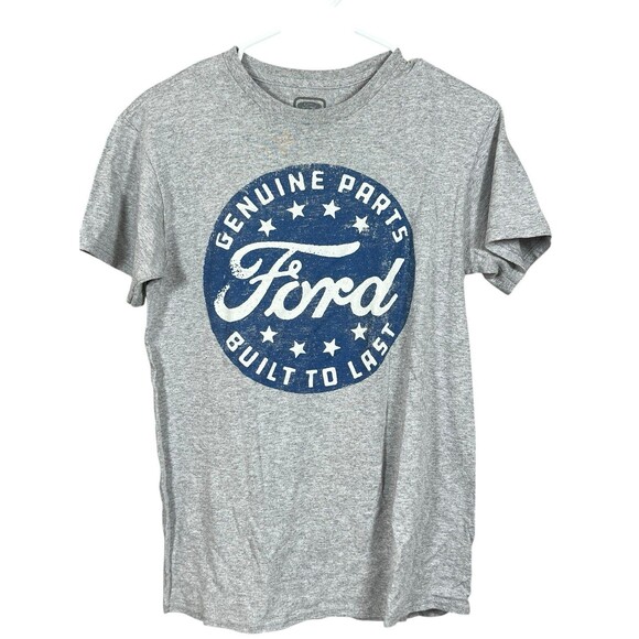 Ford Men’s Graphic T-Shirt Gray Short Sleeve- Size Small Comfort Classic - Picture 1 of 5